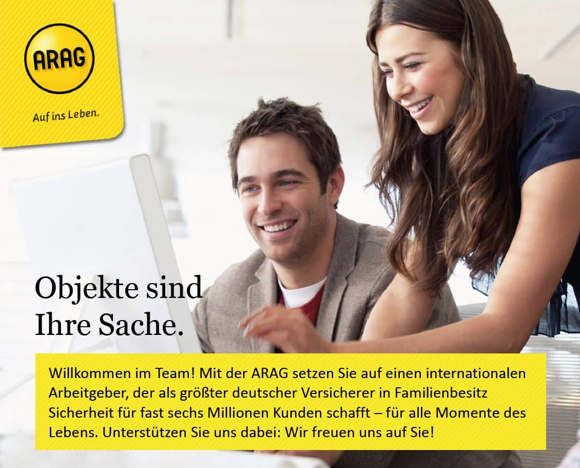 Arag sucht Objektsachbearbeiter im Facility Management