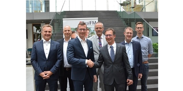 Heinrich Quaderer, Jochen Wiener, Dirk Otto, Jörg Petri, Thomas Knoepfle, Robert Paul, Danilo Schön (v.l.).